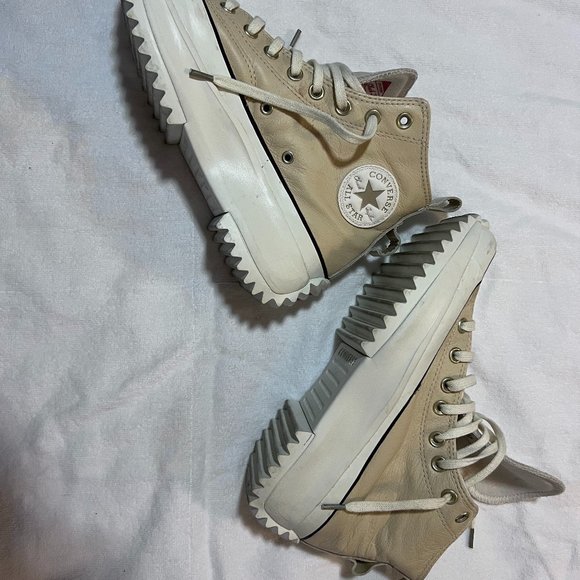 Converse Shoes - Converse Women's Natural Earthy Tones Run Star Hike Platform Sneakers